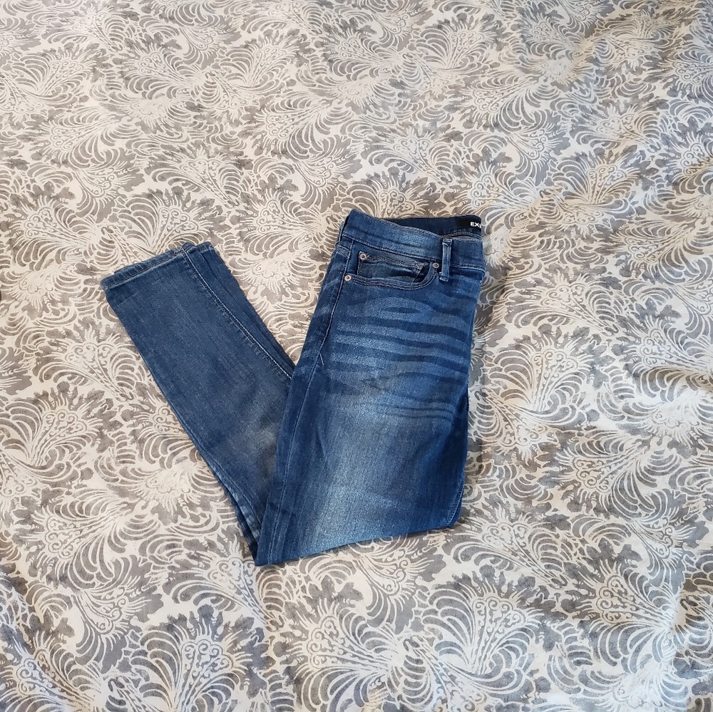 Express Mid Rise Stretch Legging